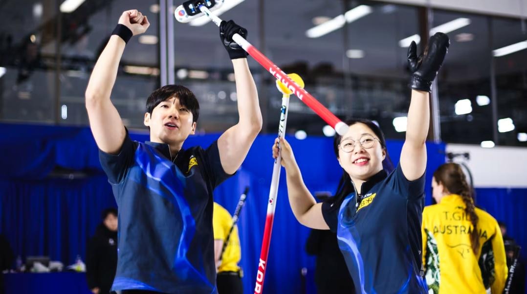 김선영-정영석, 호주 꺾고 밀라노-코르티나행 확정 한국 믹스더블 컬링 새 역사