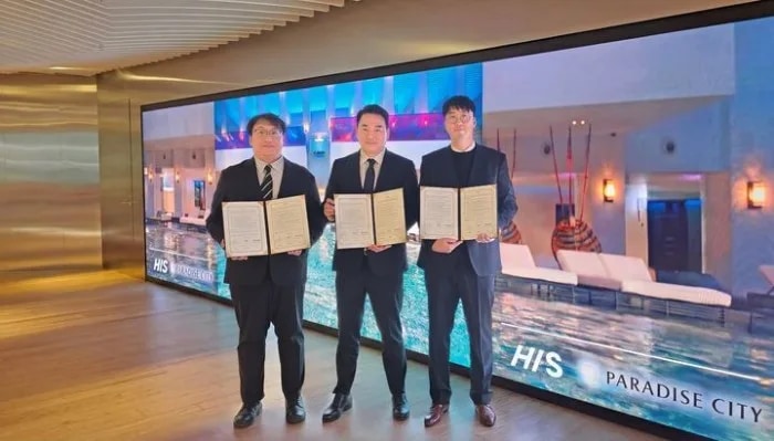 파라다이스시티, 일본 1위 여행사 HIS와 3년 연속 협약 한국 호텔업계 최초