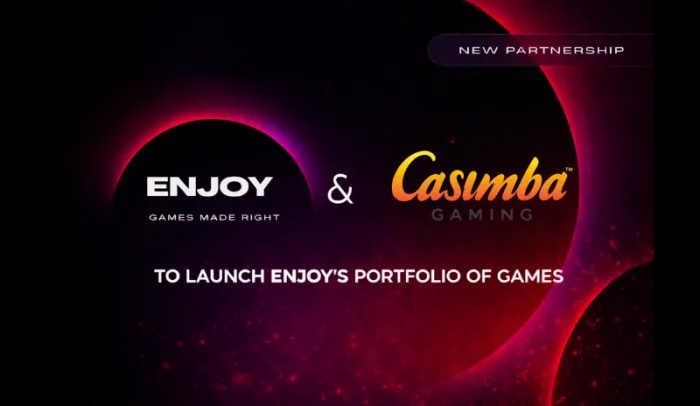 ENJOY, Casimba Gaming과 파트너십 체결로 글로벌 시장 확대