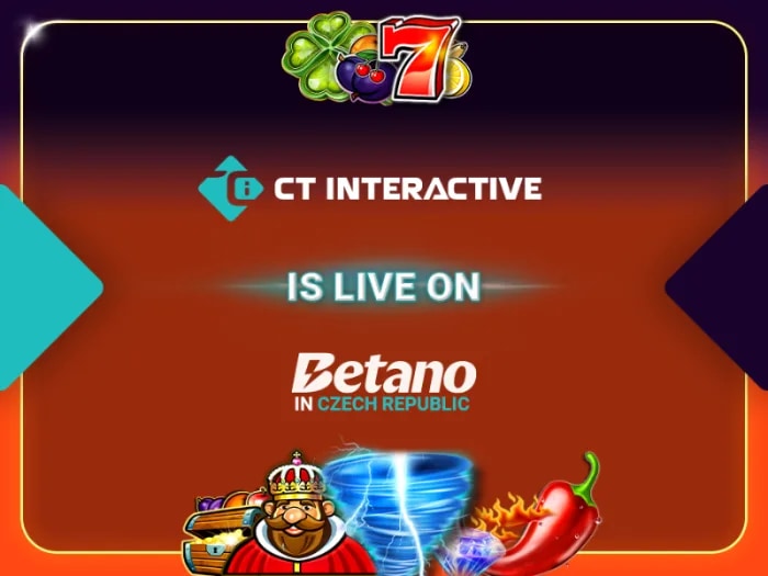CT 인터랙티브, Betano.cz 통해 체코 시장 진출