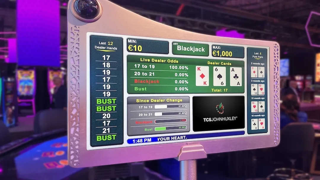 TCS John Huxley, G2E Asia서 스마트 센서 기반 테이블 관리 시스템 공개