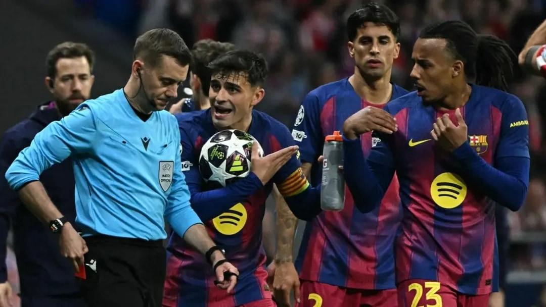 바르셀로나, 챔피언스리그 탈락에 '판정 오류' 제기하며 UEFA에 재항의