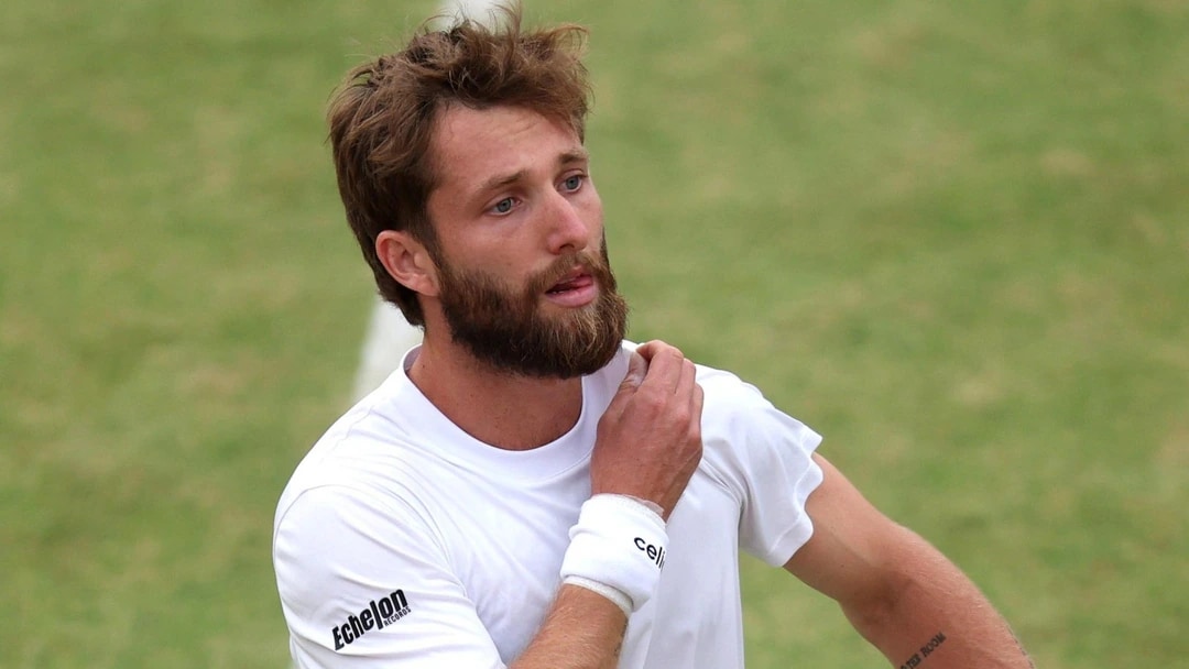코랭탱 무테, BBC 생방송 중 욕설 7회 ATP 제재 불가피