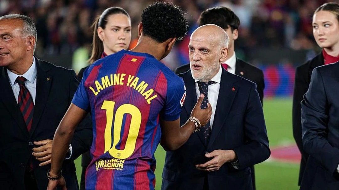 테바스 라리가 회장, FIFA 향해 '공모적 침묵' 비판