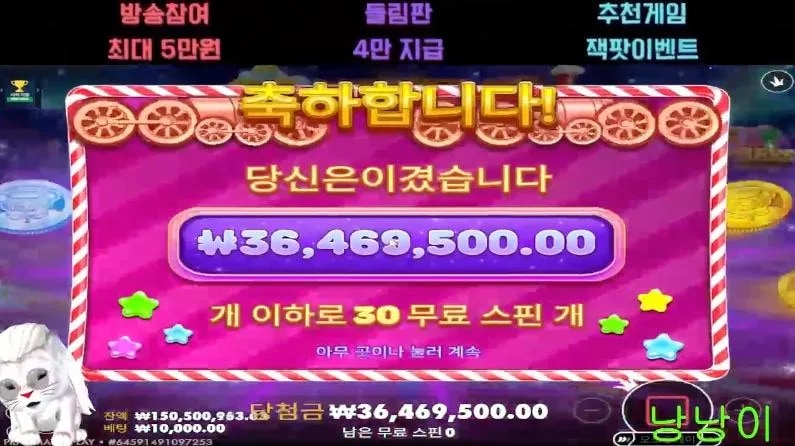 낭낭 젤리익스프레스 수익열차 chu chu