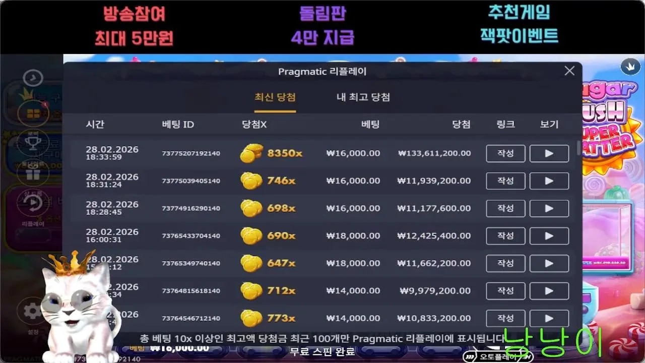 낭낭이 슈가 슈퍼 스케터닷!!