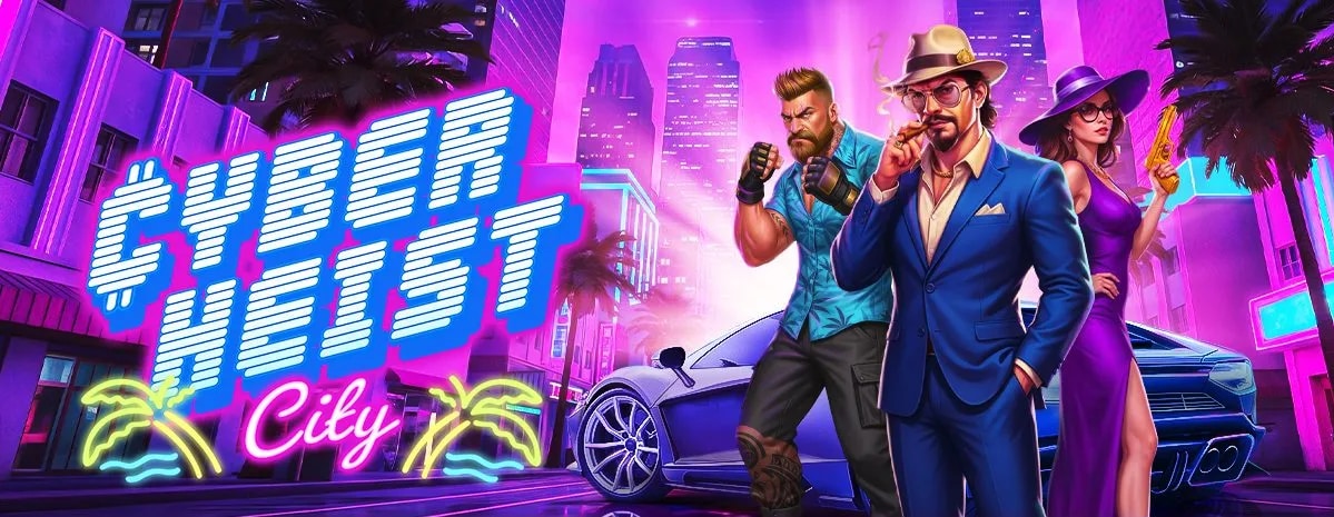 PRAGMATIC PLAY, 네온 불빛이 비추는 어둠의 도시 ‘Cyberheist City’를 공개하다