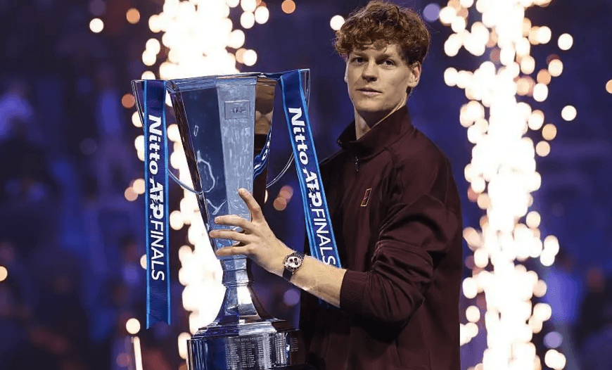 시너, ATP 파이널스 2연패 실내 하드 31연승 무패