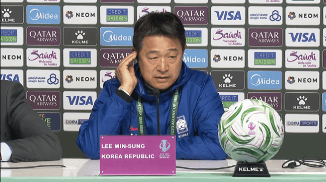 "韓 강점 없었다, 내 전술적 실수" 고개 떨군 U23 이민성 감독...우즈벡전 완패 후 "우리 문제 파악이 급선무다"